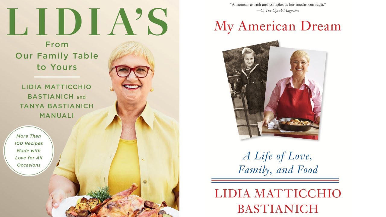 Lidia Matticchio Bastianich and her book